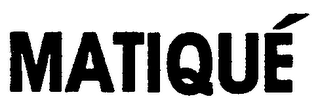 MATIQUE logo