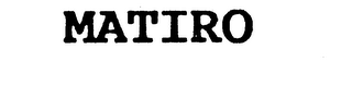 MATIRO logo