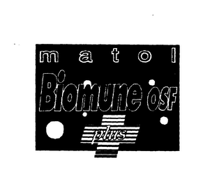 MATOL BIOMUNE OSF PLUS logo