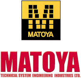 MATOYA TECHNICAL SYSTEM ENGINEERING INDUSTRIES LTD. logo