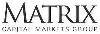 MATRIX CAPITAL MARKETS GROUP logo