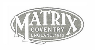 MATRIX COVENTRY ENGLAND, 1913 logo