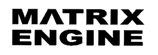 MATRIX ENGINE logo