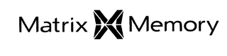 MATRIX MEMORY logo
