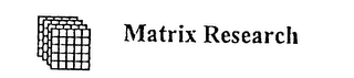 MATRIX RESEARCH logo