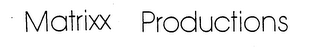 MATRIXX PRODUCTIONS logo