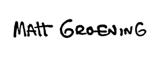 MATT GROENING logo