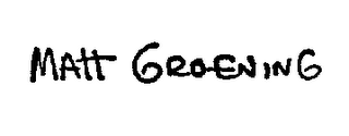 MATT GROENING logo