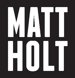 MATT HOLT logo