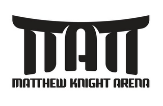 MATT MATTHEW KNIGHT ARENA logo
