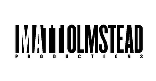 MATT OLMSTEAD PRODUCTIONS logo