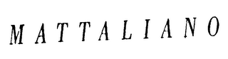 MATTALIANO logo