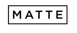 MATTE logo