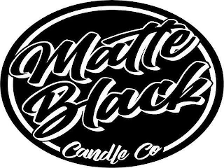 MATTE BLACK CANDLE CO logo