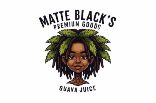 MATTE BLACK'S PREMIUM GOODS GUAVA JUICE logo