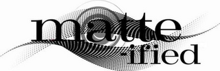 MATTE-IFIED logo