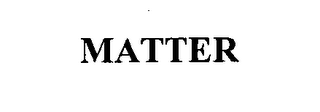 MATTER logo