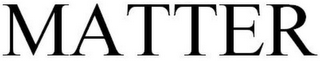 MATTER logo