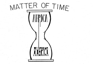MATTER OF TIME AFRICA AMERICA logo