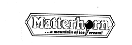 MATTERHORN...A MOUNTAIN OF ICE CREAM! logo