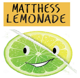 MATTHESS LEMONADE logo
