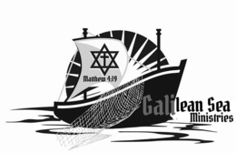 MATTHEW 4:19 GALILEAN SEA MINISTRIES logo