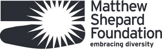 MATTHEW SHEPARD FOUNDATION EMBRACING DIVERSITY logo