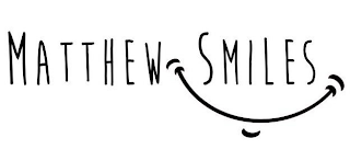 MATTHEW SMILES logo
