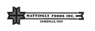 MATTINGLY FOODS INC. ZANESVILLE, OHIO logo