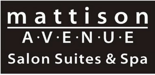 MATTISON A·V·E·N·U·E SALON SUITES & SPA logo