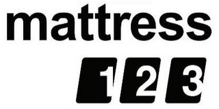 MATTRESS 1 2 3 logo