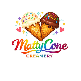 MATTY CONE CREAMERY logo