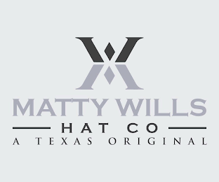 MATTY WILLS HAT CO A TEXAS ORIGINAL logo