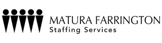 MATURA FARRINGTON STAFFING SERVICES logo