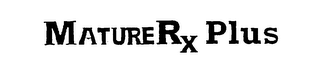 MATURE RX PLUS logo