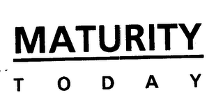 MATURITY TODAY logo