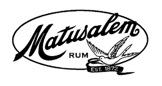 MATUSALEM RUM EST. 1872 logo
