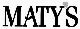 MATY'S logo