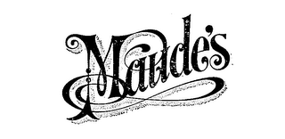 MAUDE'S logo