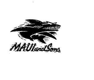 MAUI AND SONS logo