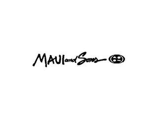 MAUI AND SONS logo