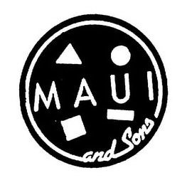 MAUI AND SONS logo
