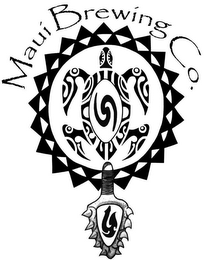 MAUI BREWING CO. logo