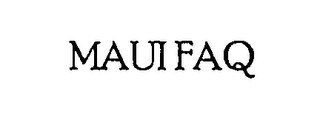 MAUI FAQ logo