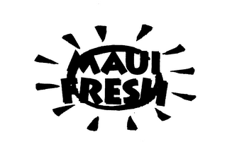 MAUI FRESH logo