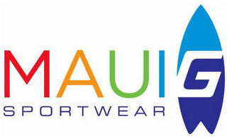 MAUI G SPORTWEAR logo