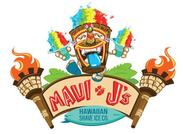 MAUI J'S HAWAIIAN SHAVE ICE CO. logo