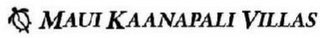 MAUI KAANAPALI VILLAS logo