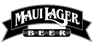 MAUI LAGER BEER logo