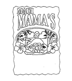 MAUI MAMA'S logo